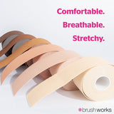 Brushworks Body Tape Espresso 5 metre roll - British product