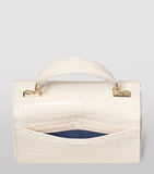 Aspinal of London Midi Mayfair Top-Handle Bag, imported from the UK