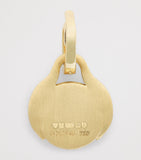 Jade Trau mini yellow gold diamond charm (British brand)
