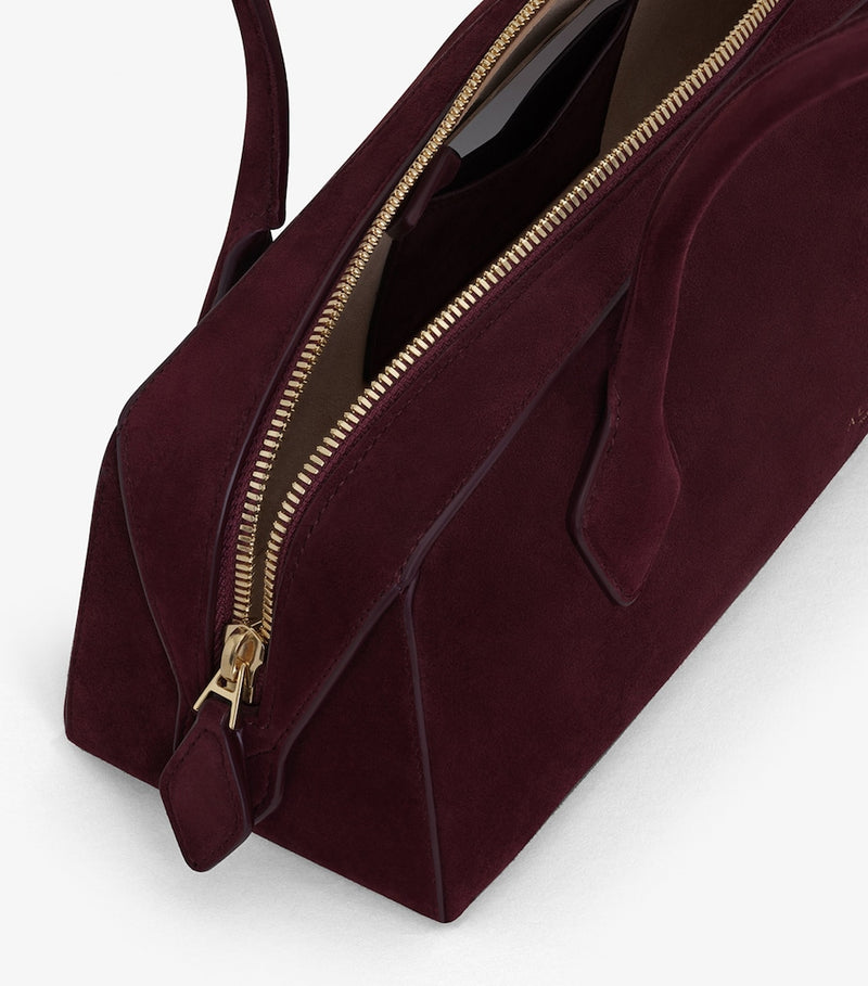 Alaïa Le Teckel suede shoulder bag (British brand)