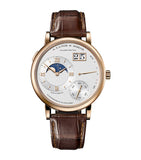 A. Lange & Söhne Lange 1 Moon Phase rose gold watch 41mm (British brand)