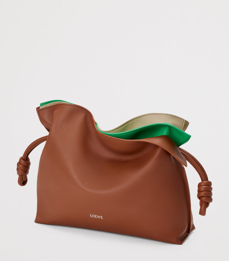 LOEWE medium leather layers Flamenco purse, UK version