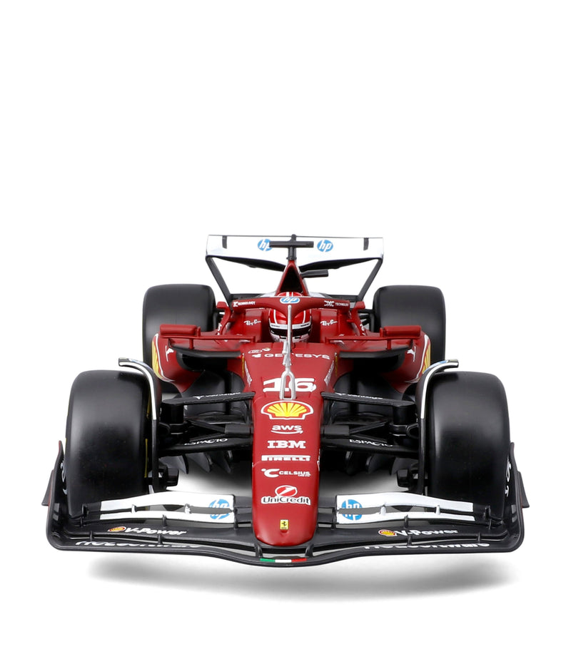 Bburago Ferrari SF-25 1:18 scale model Charles Leclerc (British brand)