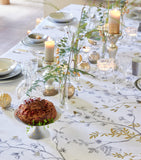 Alexandre Turpault linen botanical tablecloth 170cm by 250cm - British product