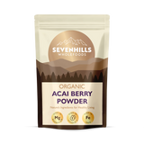 Holland & Barrett Seven Hills Wholefoods Organic Acai Berry Powder 200g- Buy online at McGrocer
