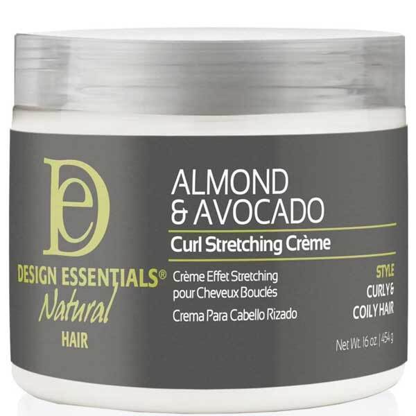 Design Essentials Almond & Avocado Curl Stretching Creme - British product