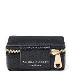 Aspinal of London small leather travel jewellery box - British product