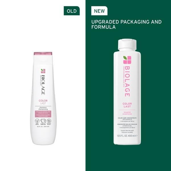Biolage ColorLast shampoo 400 ml bottle, imported from the UK