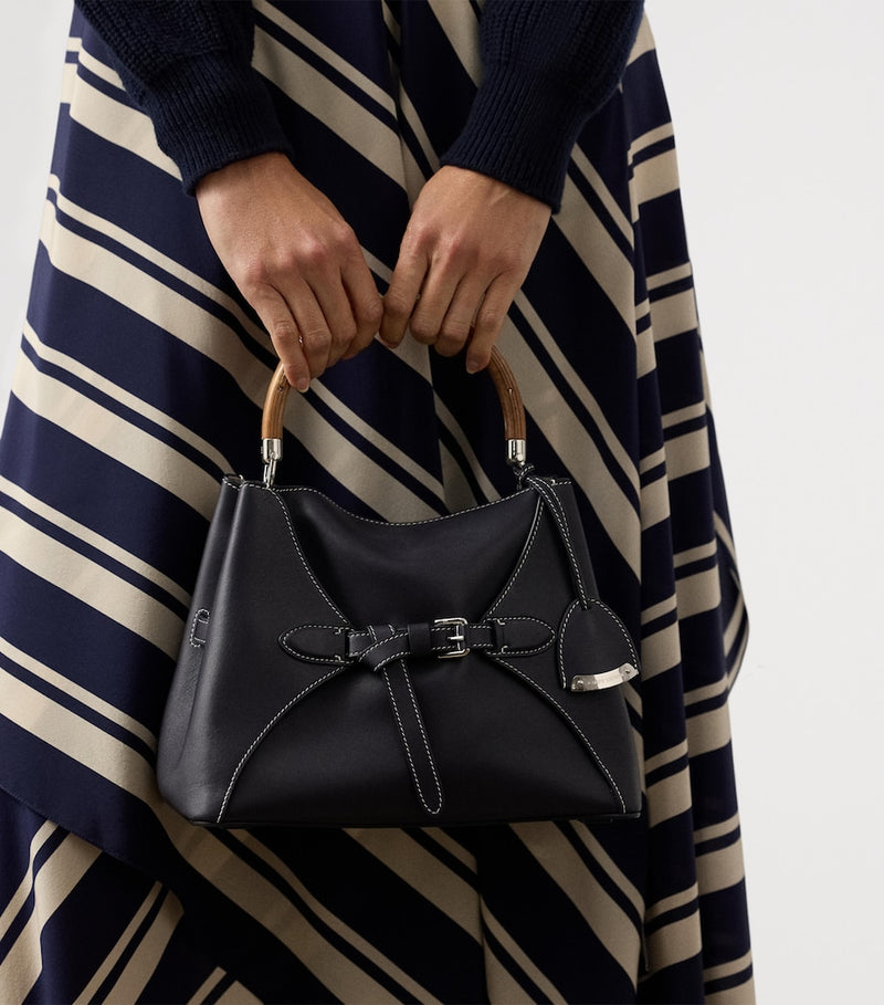 Ralph Lauren calfskin top-handle bag - British product