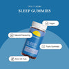 Cannaray Sleep Gummies Mixed Berry Flavour 60 Gummies, UK version