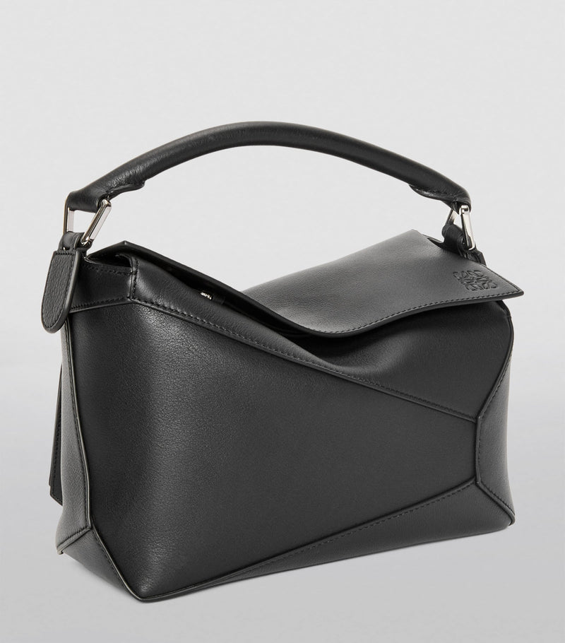LOEWE Small Leather Puzzle Edge Top-Handle Bag (British brand)