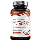 Superdrug Nutravita Ashwagandha KSM-66 7200mg Dietary Supplement 120 Capsules- Buy online at McGrocer