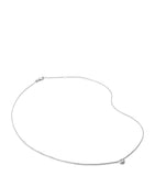 Monica Vinader small sterling silver diamond necklace, UK version