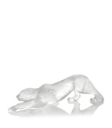 Harrods Lalique Crystal Large Zeila Panther Sculpture 11cm- Buy online at McGrocer