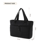 Livingandhome nylon tote bag with laptop compartment (British brand)