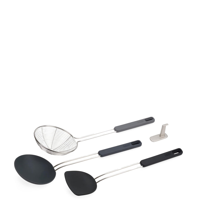 Joseph Joseph Nest Fusion 3-piece utensil set with hook, UK version
