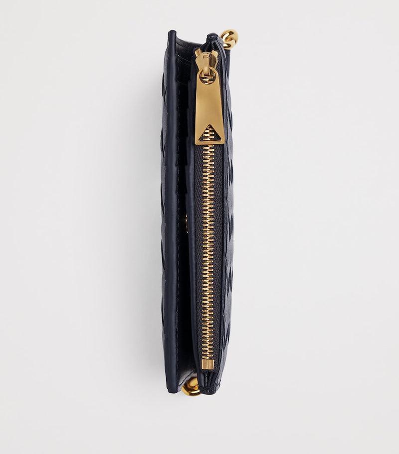 Bottega Veneta Medium Leather Solstice Wallet, imported from the UK
