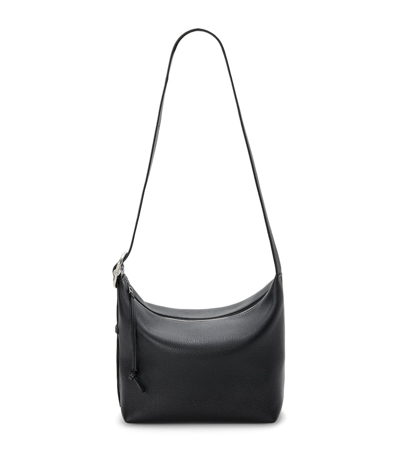 LOEWE mini Loop shoulder bag in leather, imported from the UK