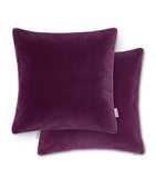Schlossberg Velvet Elodie cushion 40cm x 40cm (British brand)