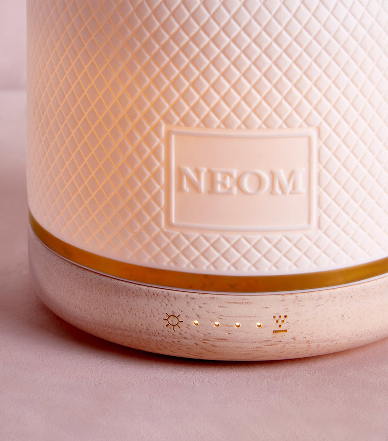 NEOM Wellbeing Luxe Pod diffuser, imported from the UK