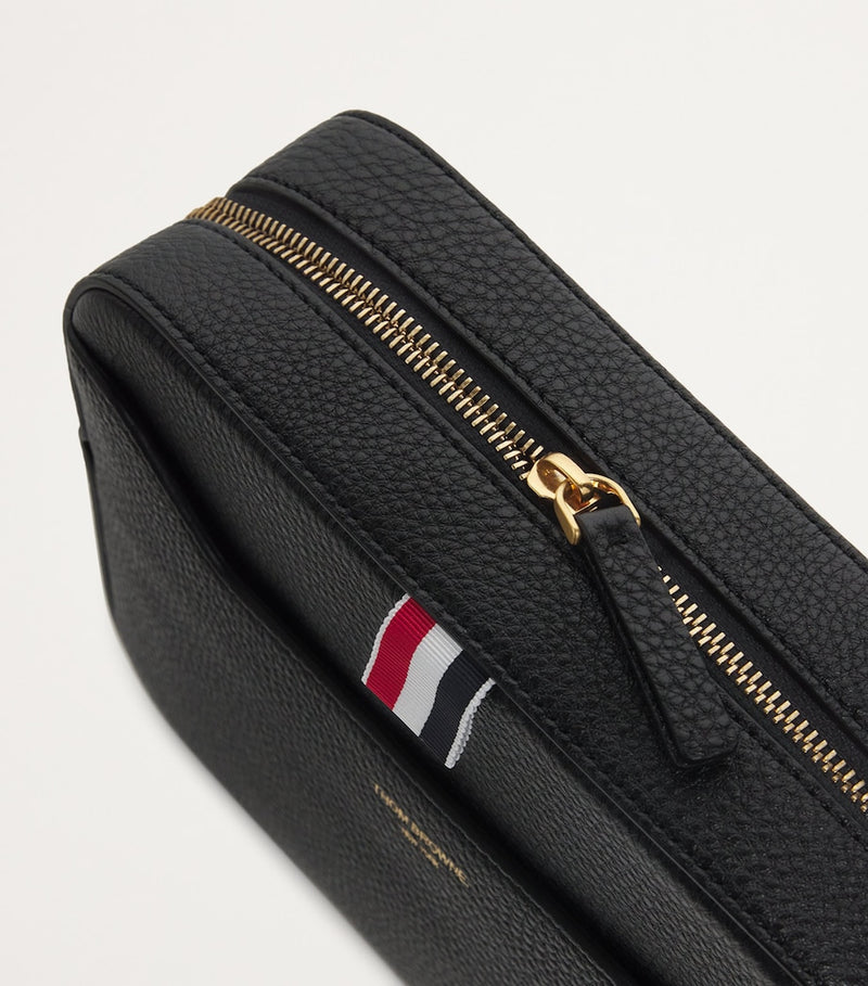 Thom Browne small camera bag pebbled leather, UK version
