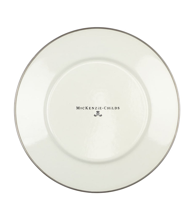 MacKenzie-Childs Courtly Check salad plate 20cm - British product