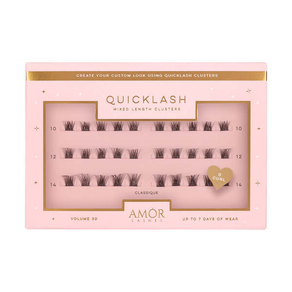 House of Amor DIY eyelash clusters Classique 30 pack - British product