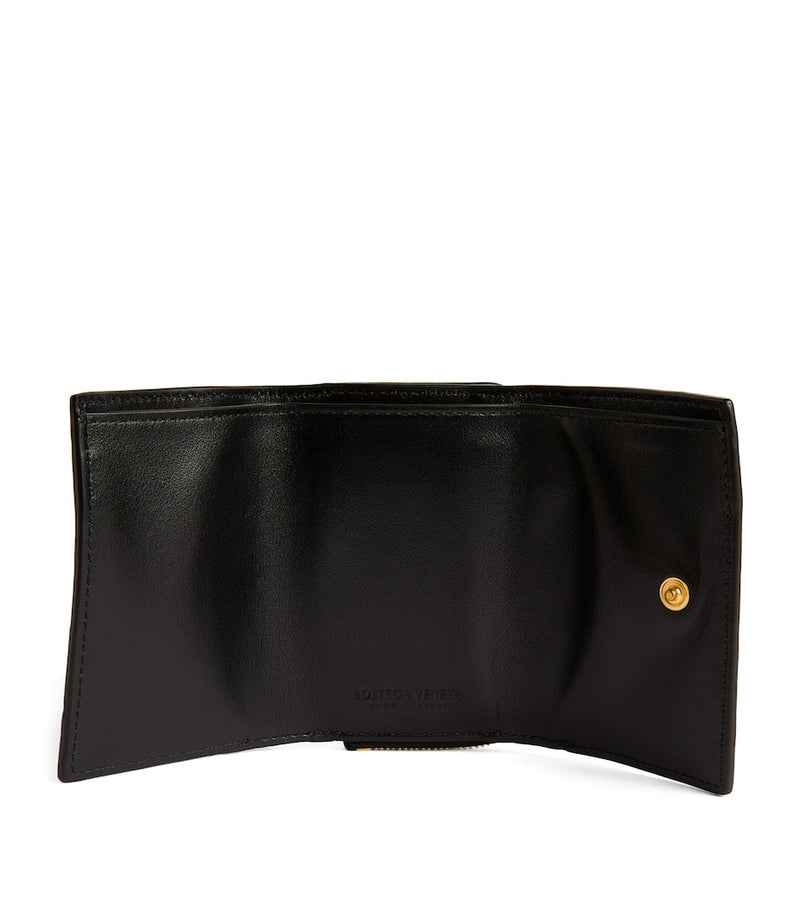 Bottega Veneta Intrecciato trifold wallet (British brand)