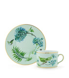 Aquazzura Secret Garden teacup and saucer 230ml - British product