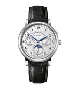 Harrods A. Lange & Söhne White Gold 1815 Annual Calendar Watch 40mm- Buy online at McGrocer