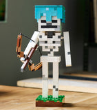 Lego Minecraft Skeleton figure 21594 toy, imported from the UK