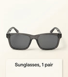 Balenciaga Dynasty rectangle sunglasses (British brand)