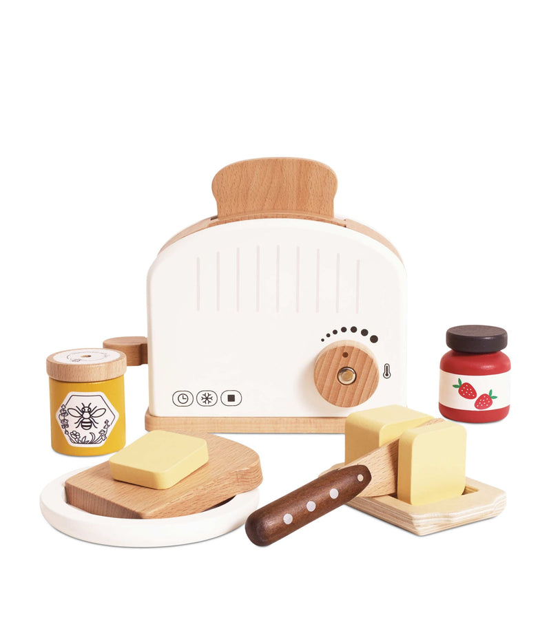 Le Toy Van wooden toaster playset, UK version