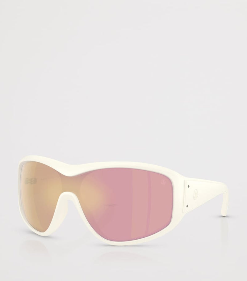 Moncler Thyra injected sunglasses with oversized frames, UK version