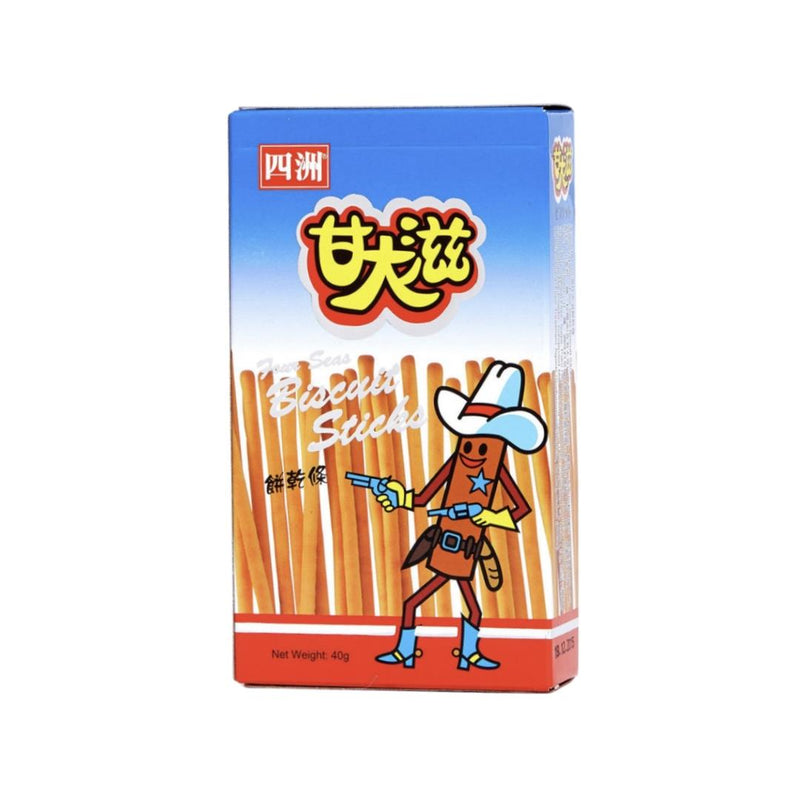 Four Seas biscuit sticks crunchy snack, UK version