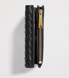 Bottega Veneta small leather Piccolo bifold wallet, imported from the UK