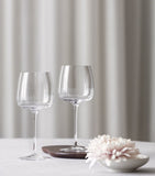 Villeroy & Boch Afina crystal red wine glasses set of 4 (British brand)