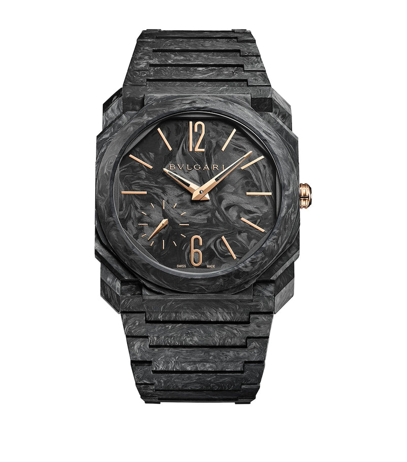 Bvlgari Octo Finissimo carbon fiber watch 40mm - British product