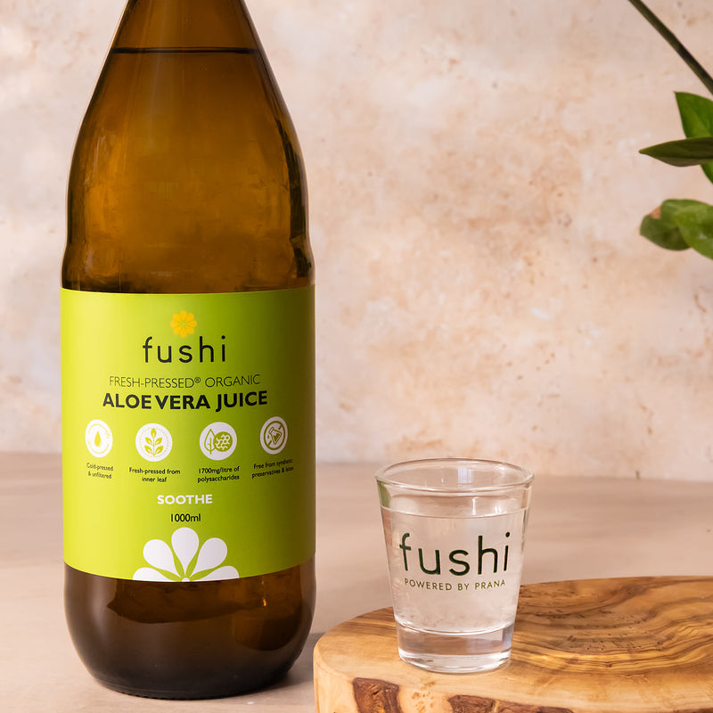 Fushi organic aloe vera juice 1L, UK version