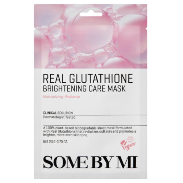 SOME BY MI Real Brightening Glutathione Care Sheet Mask (British brand)