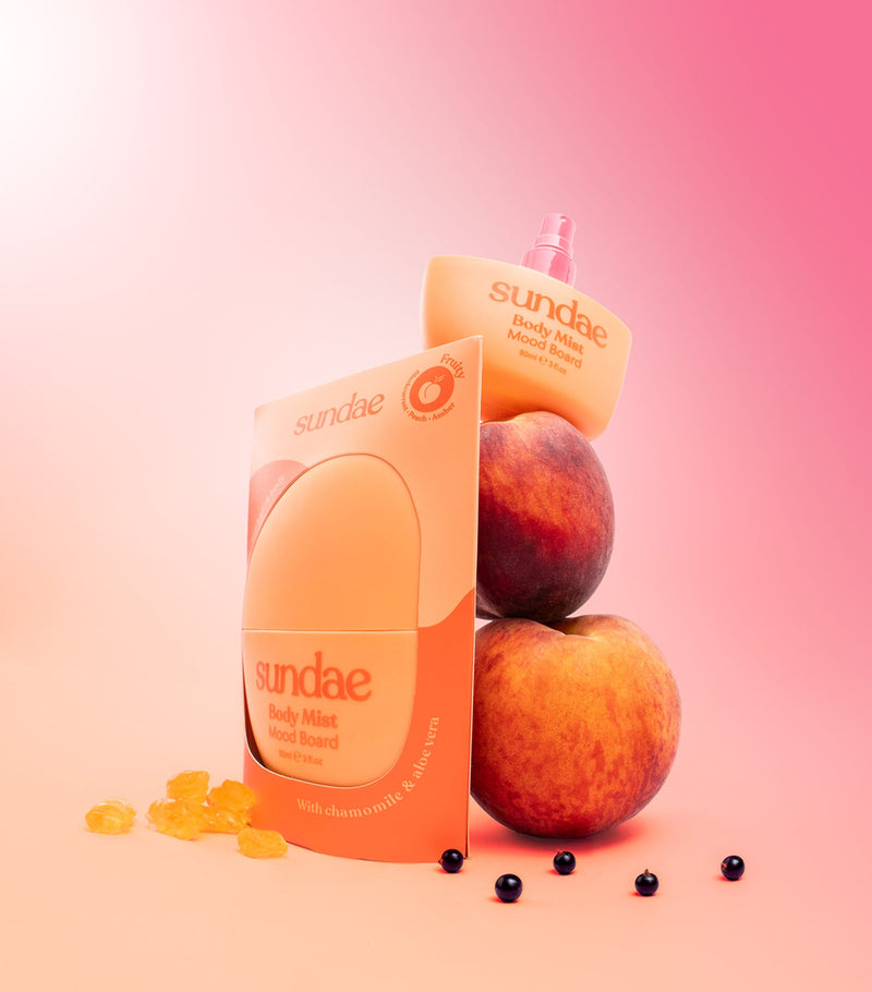 Sundae Body Mood Board Hair & Body Mist 90ml (British brand)