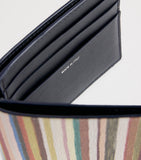 Paul Smith Painted Stripe bifold wallet, imported from the UK