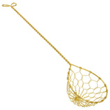 Brass wire skimmer 2.5 inch kitchen tool, imported from the UK