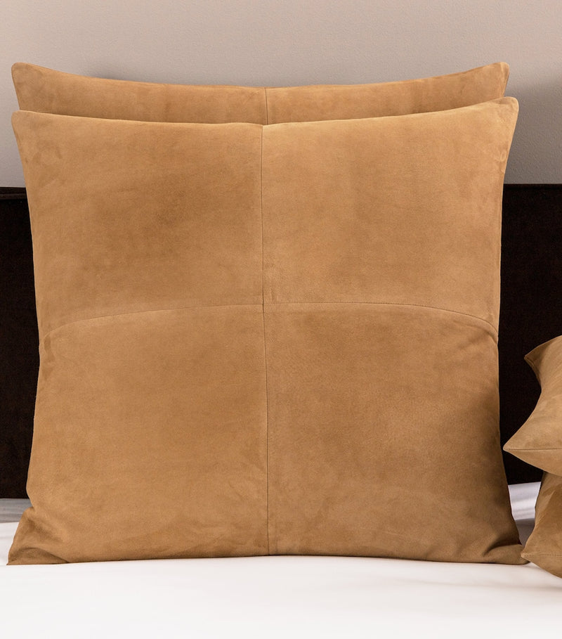 Frette luxury suede cushion cover 65cm - British product