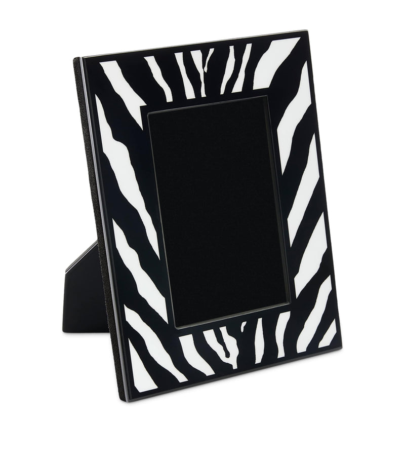 Dolce&Gabbana zebra print photo frame 8.7 x 6.7 - British product