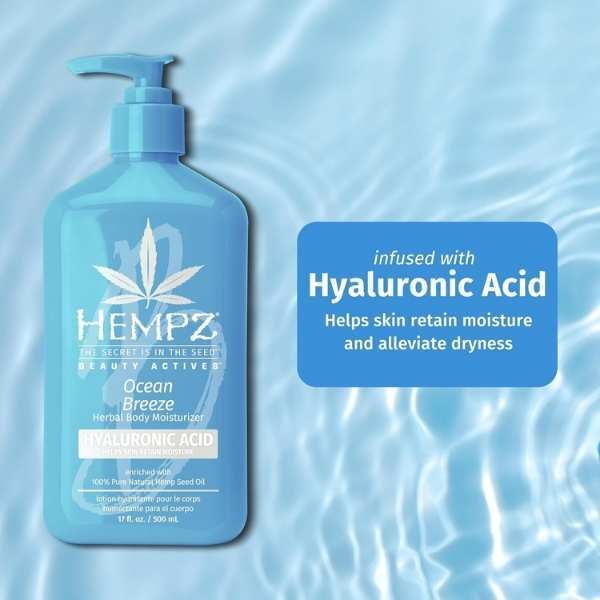 Hempz Ocean Breeze Herbal Body Moisturiser 500mL, UK version