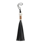 Ralph Lauren calfskin tassel bag charm, imported from the UK