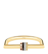 Harrods Boucheron Mixed Gold and Diamond Quatre Classique Tube Bracelet- Buy online at McGrocer