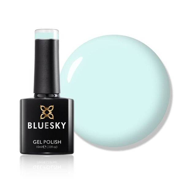 Bluesky Gel Polish Run The World light blue - British product