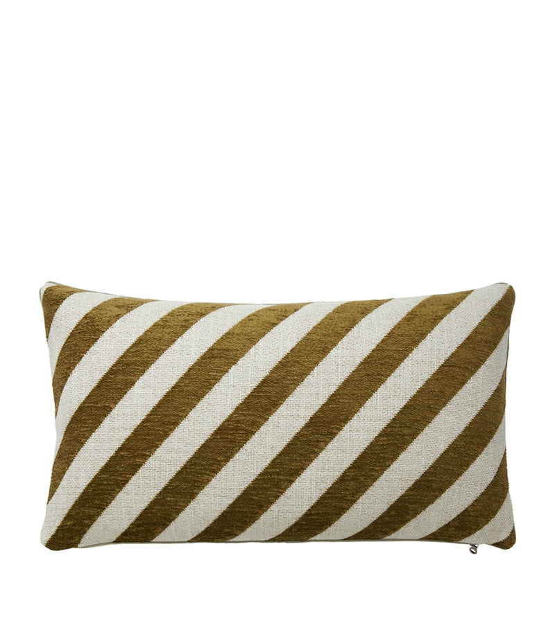 Yves Delorme Calisson Kaki cushion cover 33x57cm (British brand)
